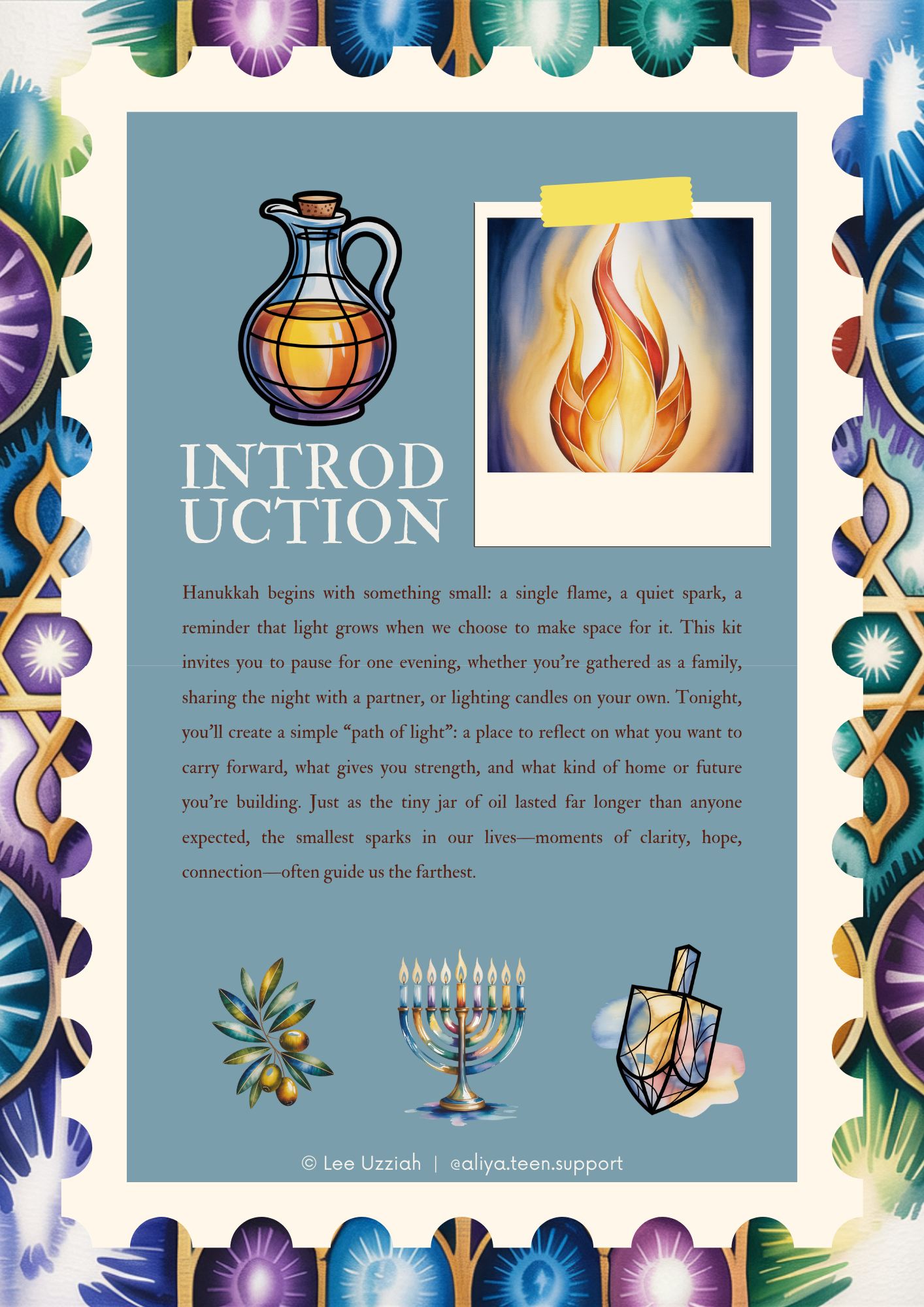 Hanukah Vision Light Kit Add on