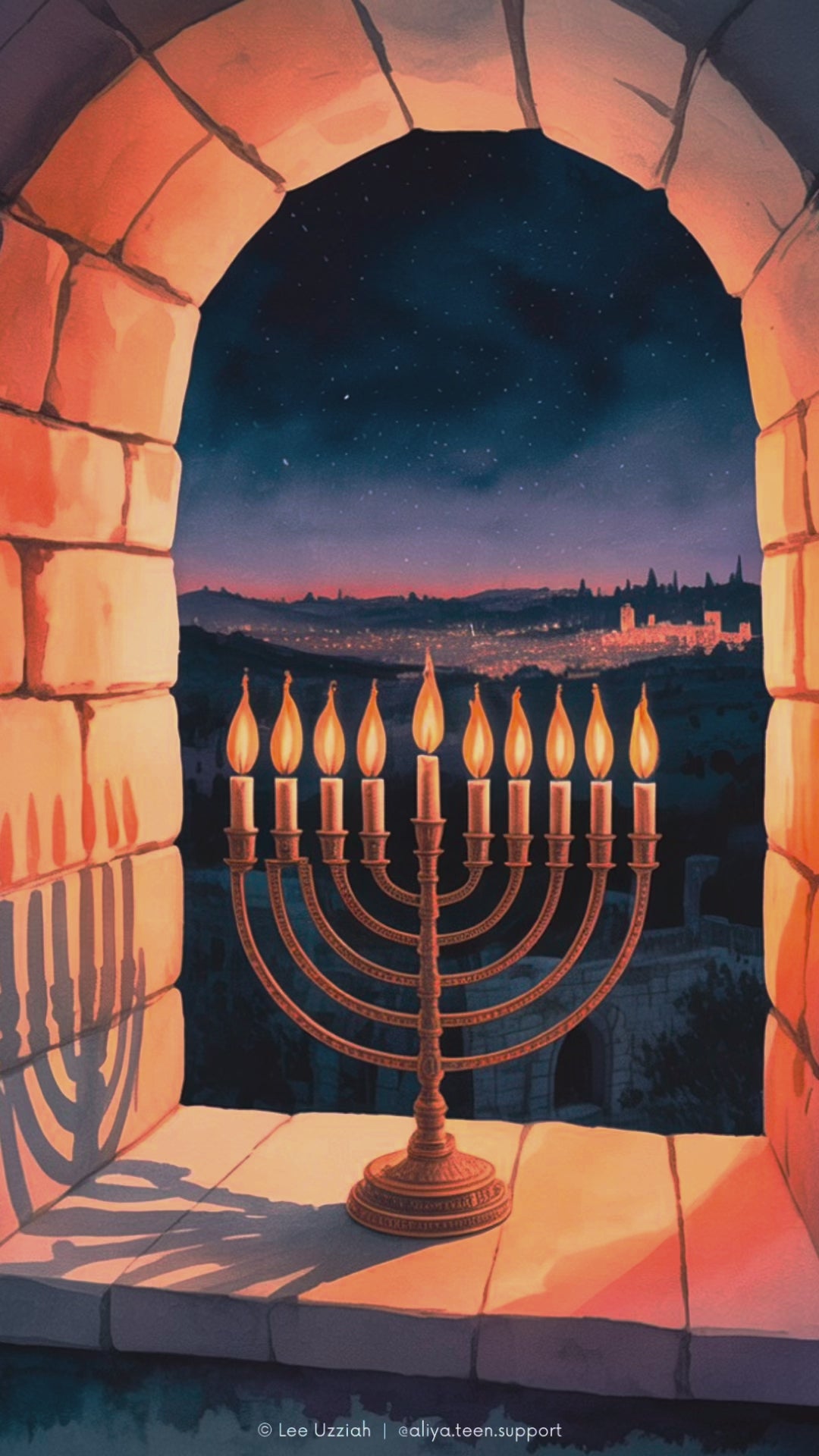 Hanukah Vision Light Kit Add on